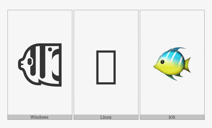 Tropical Fish On Various Operating Systems - Pomacentridae, HD Png Download