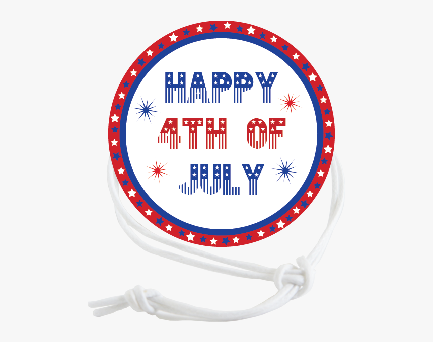Patriotic Napkin Knot - Patriotic Happy 4th Of July, HD Png Download