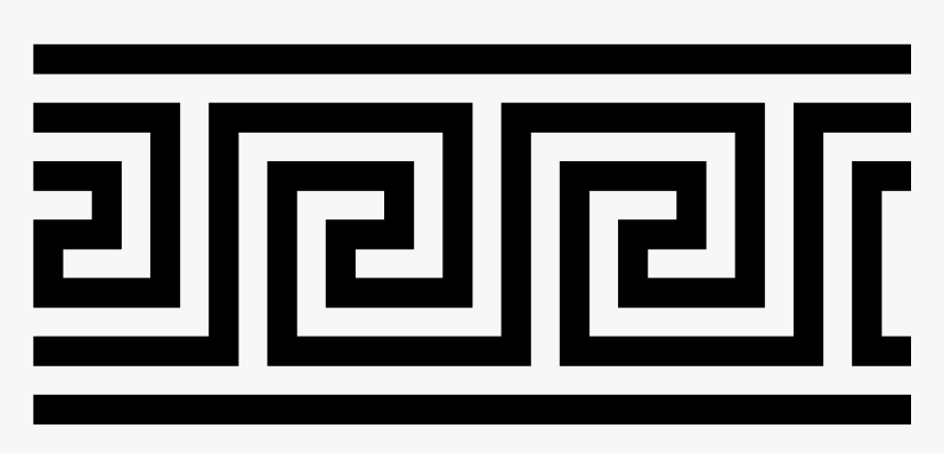 This Free Icons Png Design Of Ancient Greek Fret Pattern, Transparent Png