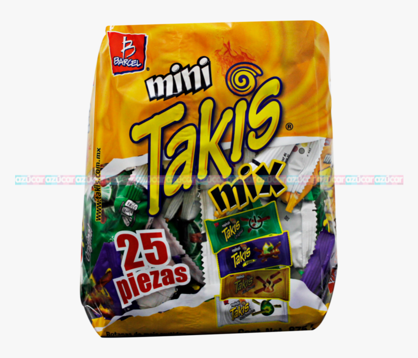 Barcel Mini Takis Mix 3/25 Barcel - Takis, HD Png Download