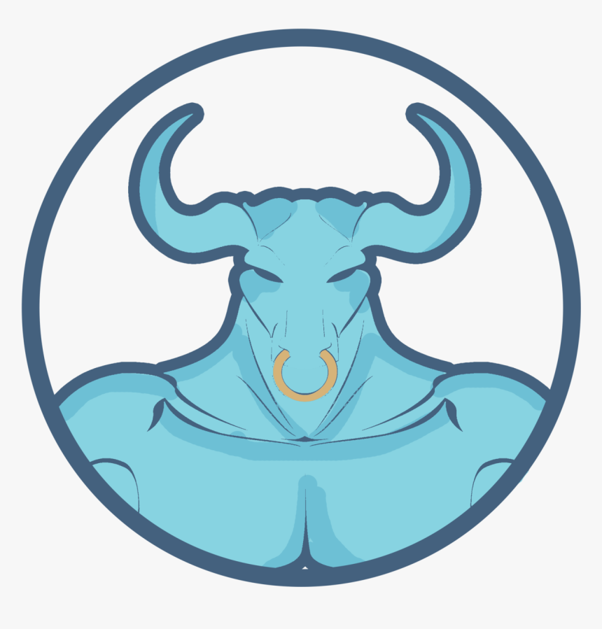 Minotaur Theseus Symbol Greek Mythology Daedalus - Minotaur Logo Png, Transparent Png