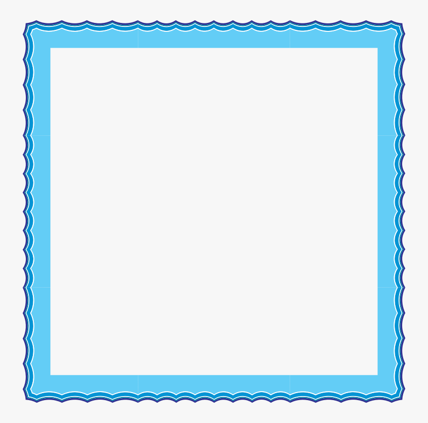 Water Waves Frame, HD Png Download