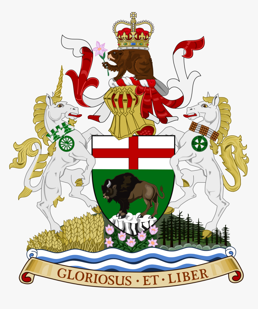 Blank Coat Of Arms Template Png - Manitoba Coat Of Arms, Transparent Png
