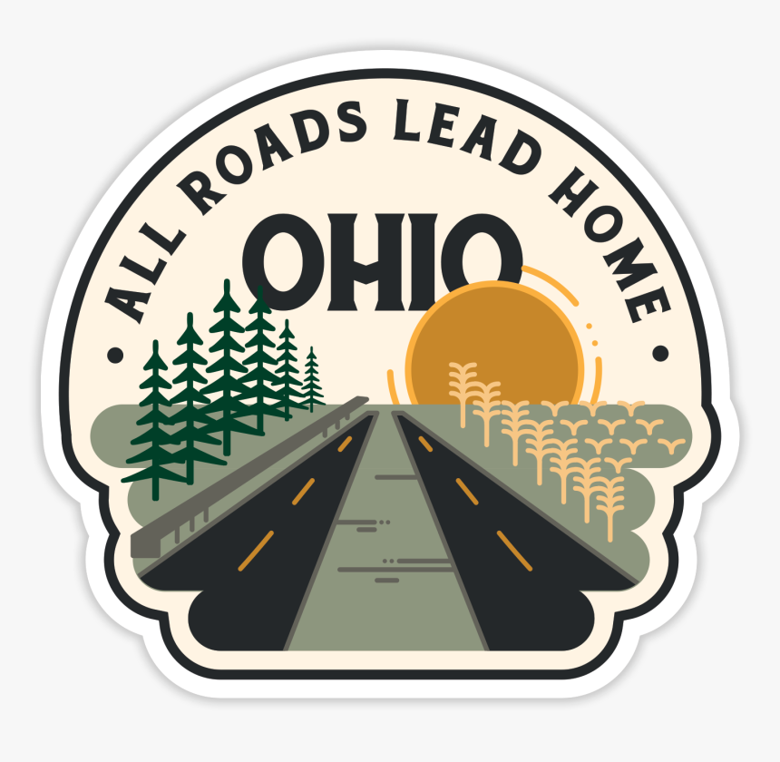 All Roads Highway Sticker - Agricultural Technology Management Agency, HD Png Download