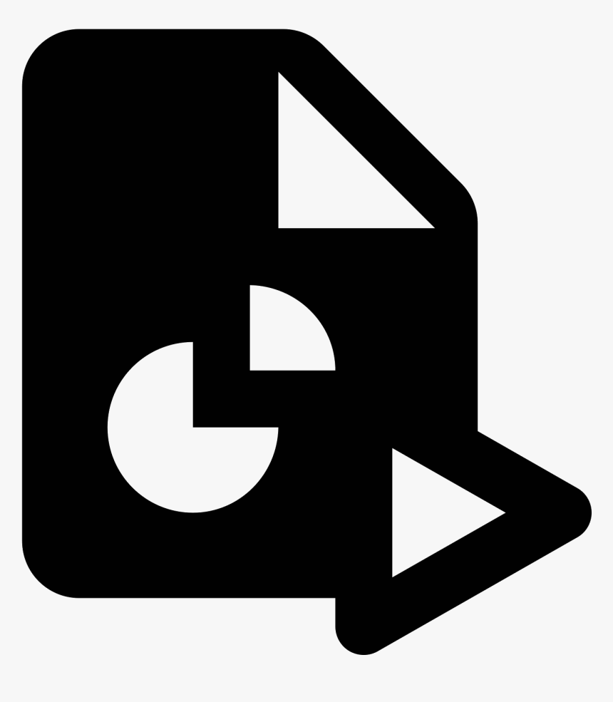 Jogar O Relatório Gráfico De Pizza Icon - Sign, HD Png Download