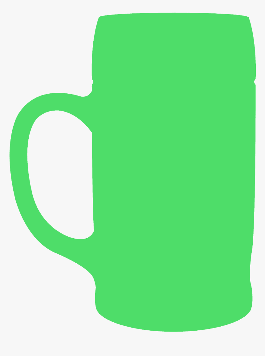 Green Mug Clipart, HD Png Download