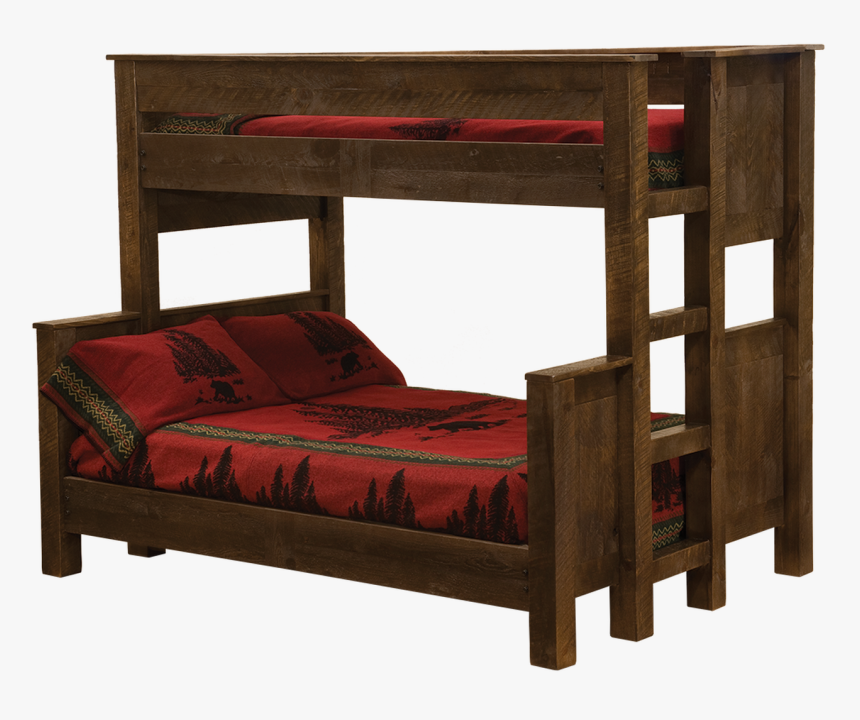 Frontier Bunk Bed - Bunk Bed Queen And Twin, HD Png Download