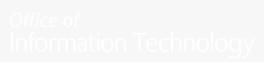 Office Of Information Technology - Johns Hopkins Logo White, HD Png Download