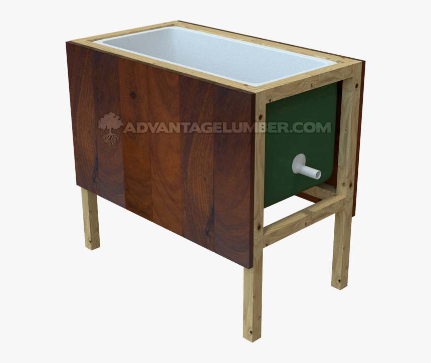 Transparent Rustic Wood Frame Png - End Table, Png Download