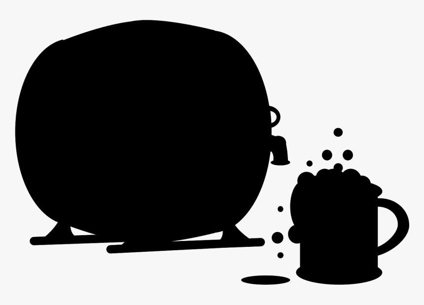 Silueta De Barriles, HD Png Download