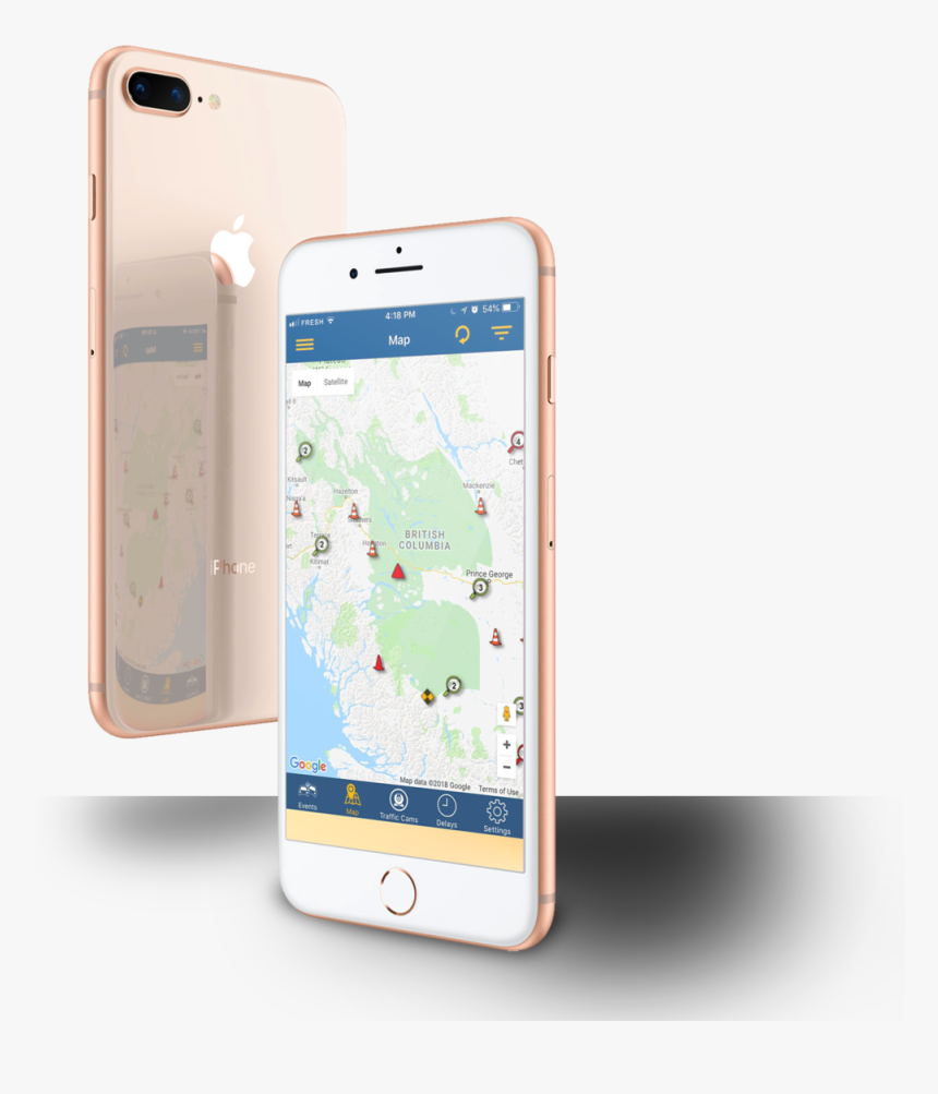 Iphone Map - Iphone, HD Png Download