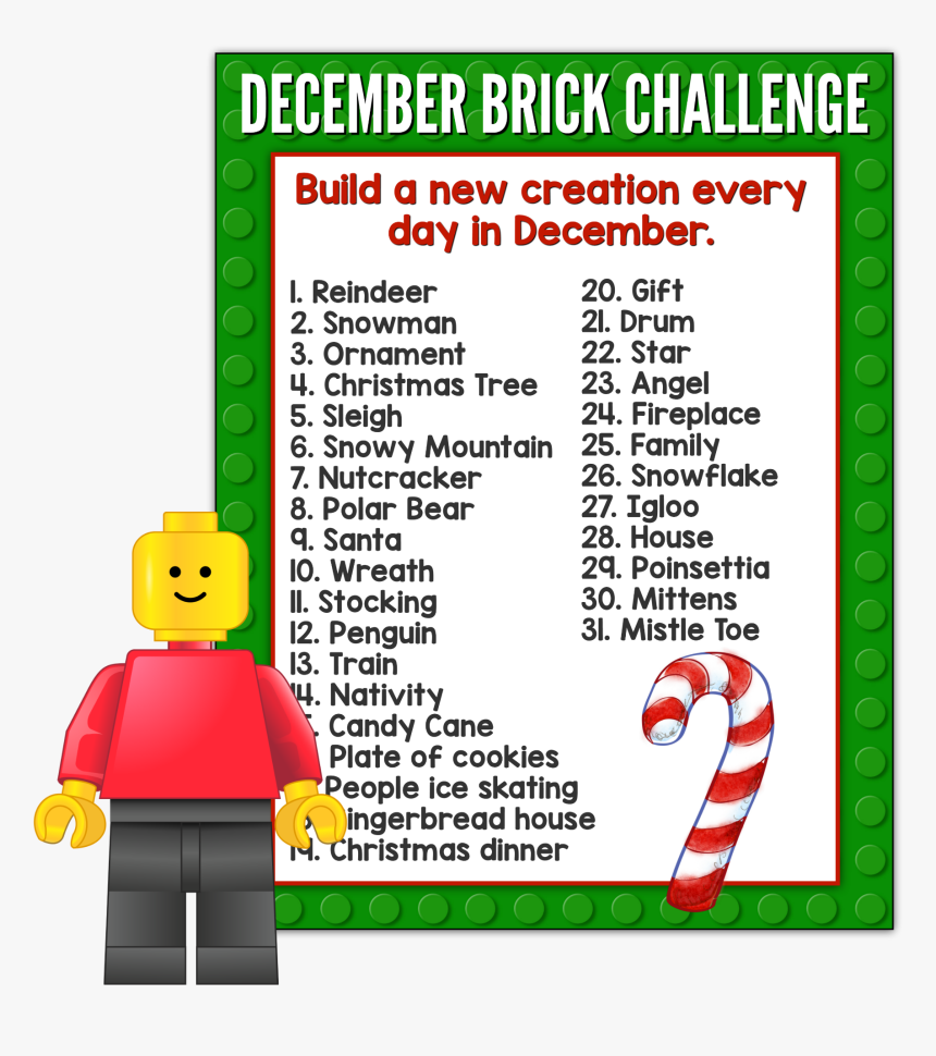 Winter Lego Challenges, HD Png Download
