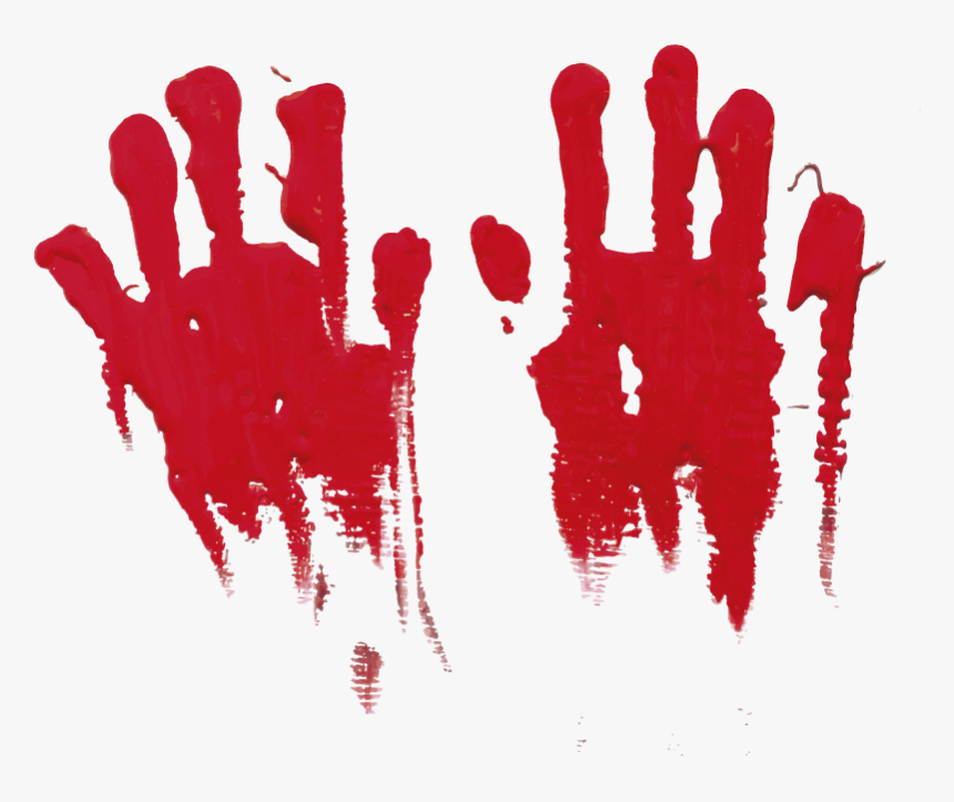 Blood Hands Png, Transparent Png