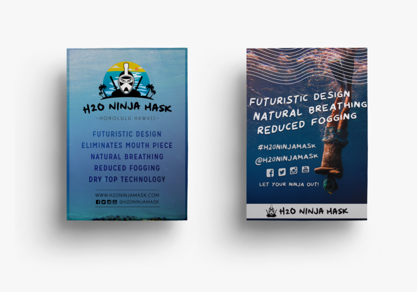 H2o Ninja Mask , Png Download - Graphic Design, Transparent Png