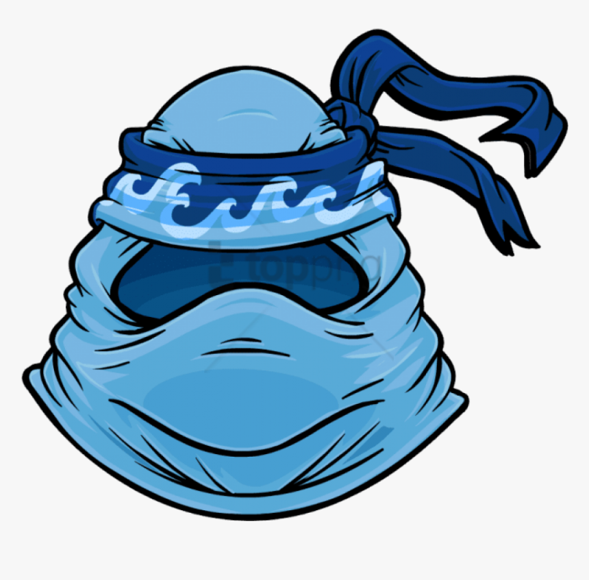Torrent Mask Icon - Club Penguin Water Ninja Mask, HD Png Download