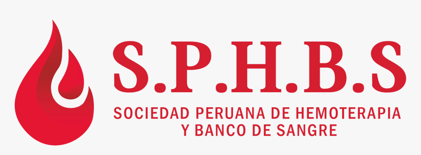 Sociedad Peruana De Hemoterapia Y Banco De Sangre - Graphic Design, HD Png Download