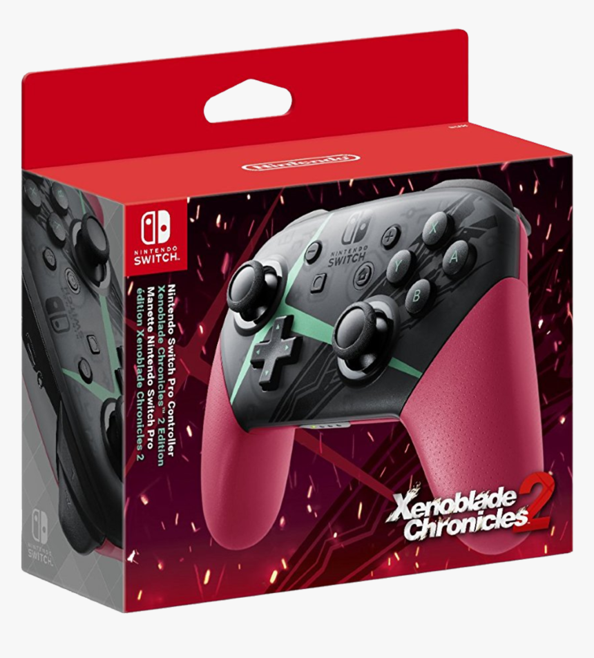 Xenoblade Chronicles 2 Pro Controller, HD Png Download