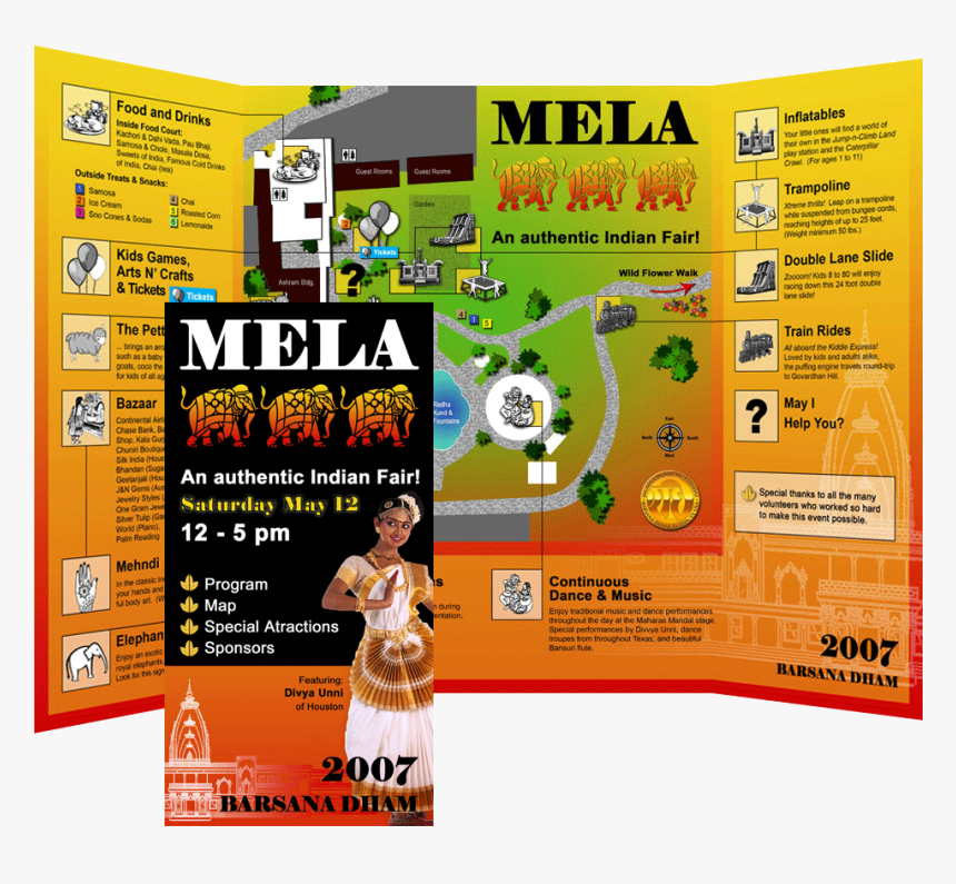 Folder And Flyers Models - Flyer, HD Png Download