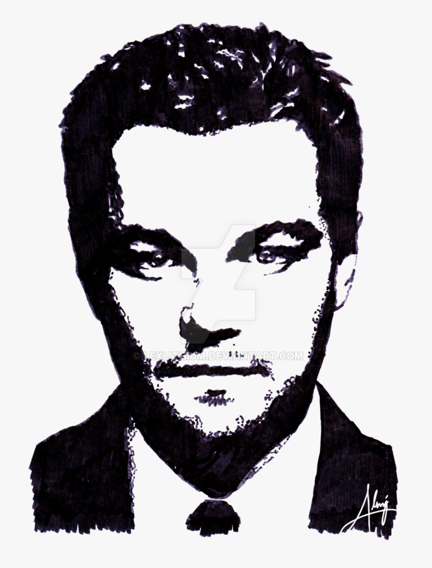 Collection Of Free Vector Portraits Leonardo Dicaprio - Leonardo Dicaprio, HD Png Download