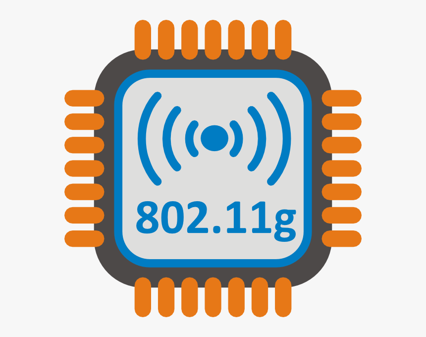 Wifi Chip Svg Clip Arts - Microprocessor Clip Art, HD Png Download