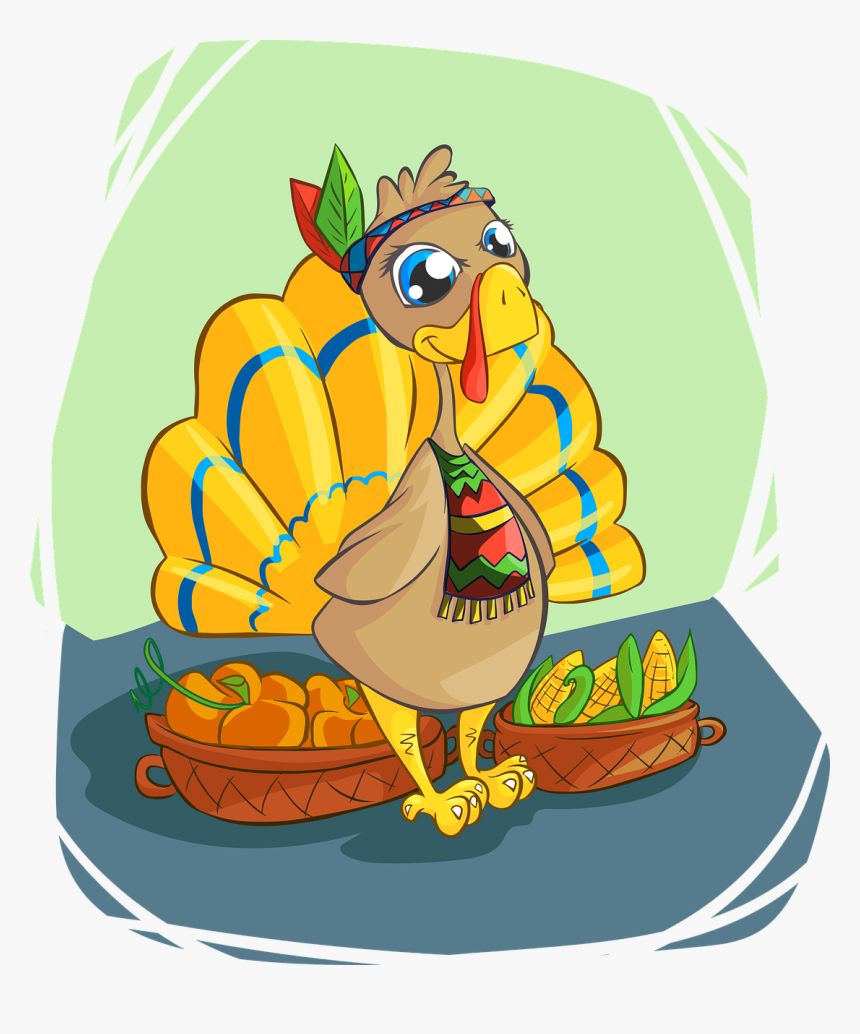 Indian Turkey Vector, HD Png Download