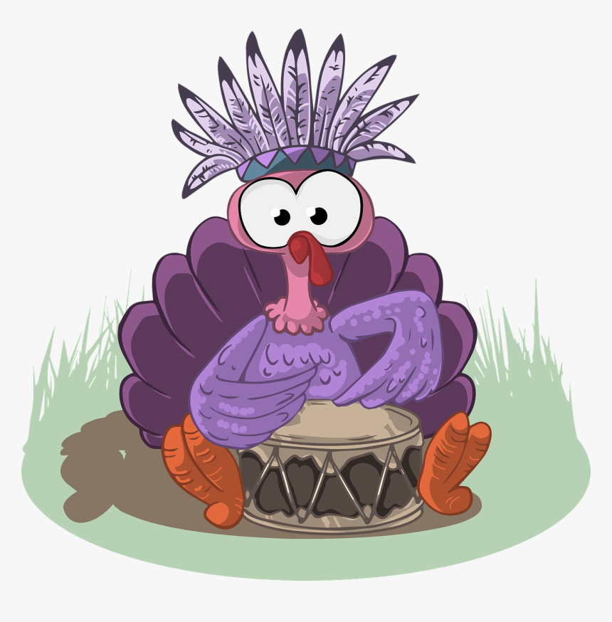 Turkey Playing Drums, HD Png Download
