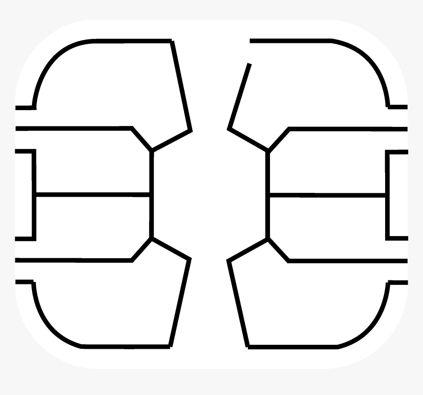 Chip Logo Black And White - Imagem De Chip Em Png, Transparent Png