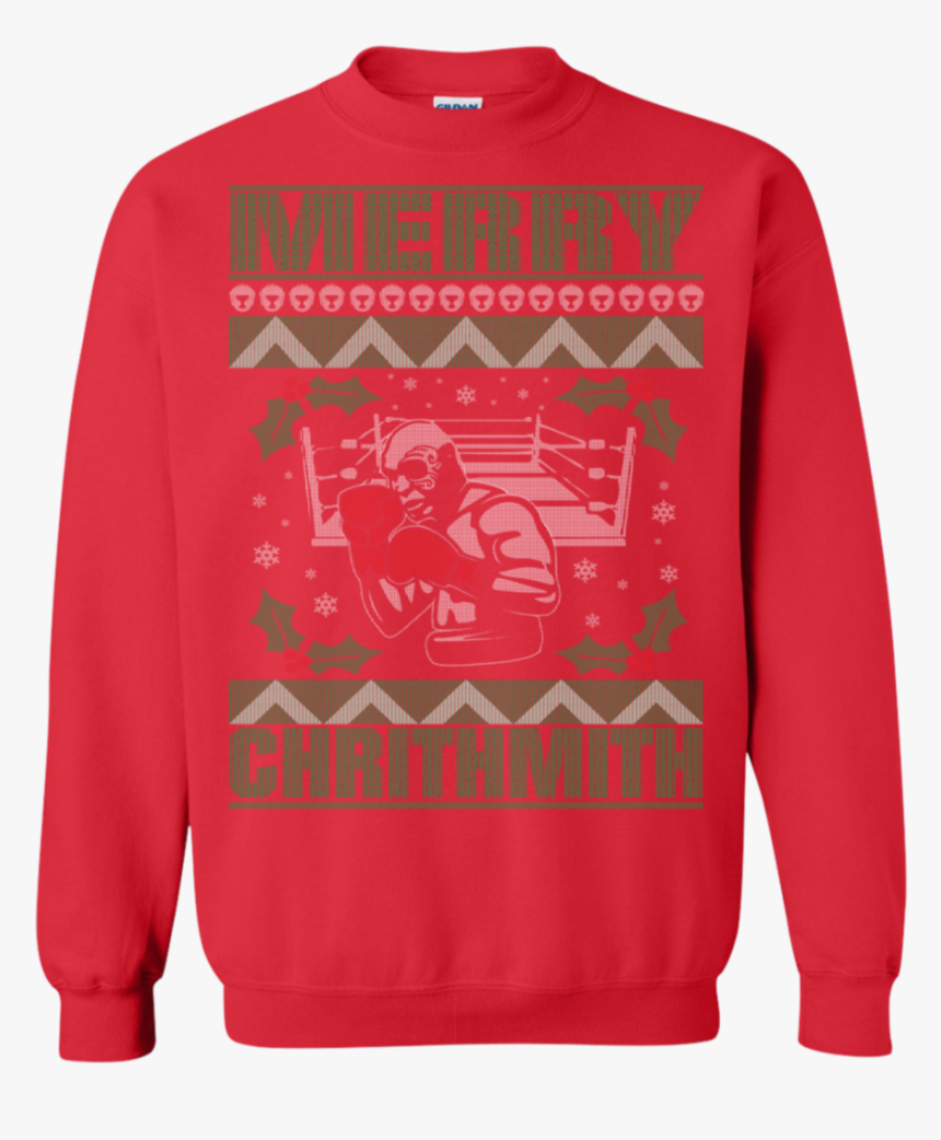Merry Chrithmith Mike Tyson Ugly Christmas Sweater - Rx7 Ugly Sweater, HD Png Download