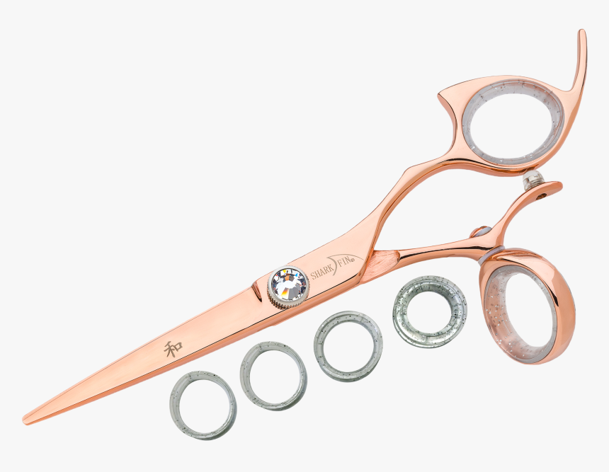 Rose Gold Grooming Shears, HD Png Download