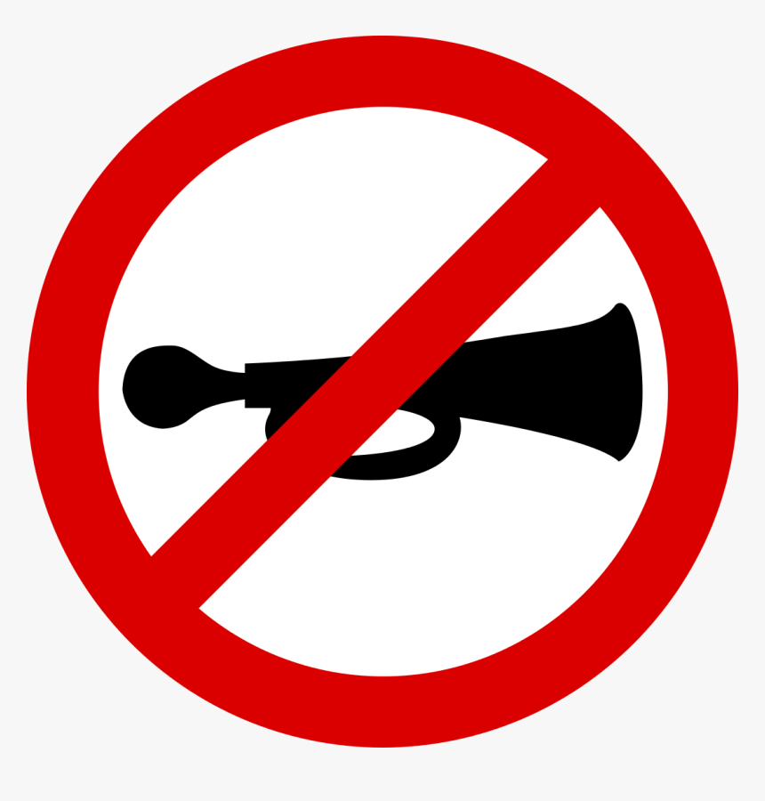No Sounding Of Vehicle Horn - Do Not Sound Horn, HD Png Download