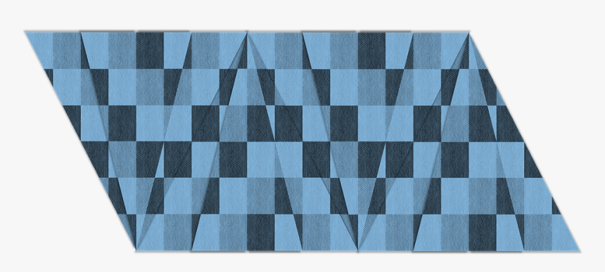 Fabric, Material, Texture, Geometric, Cotton, Blue - Woven Fabric, HD Png Download