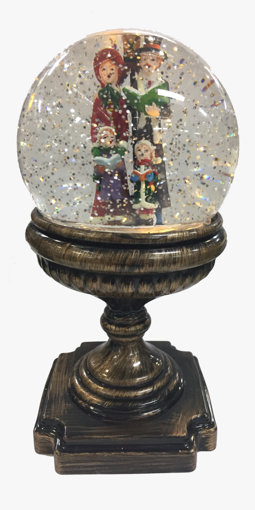 Pedestal Snow Globe , Png Download - Christmas Tree, Transparent Png