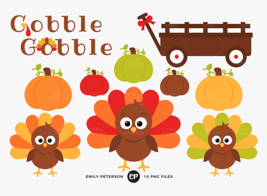 Turkey Clipart Images In Collection Page Transparent - Turkey Clipart Etsy, HD Png Download