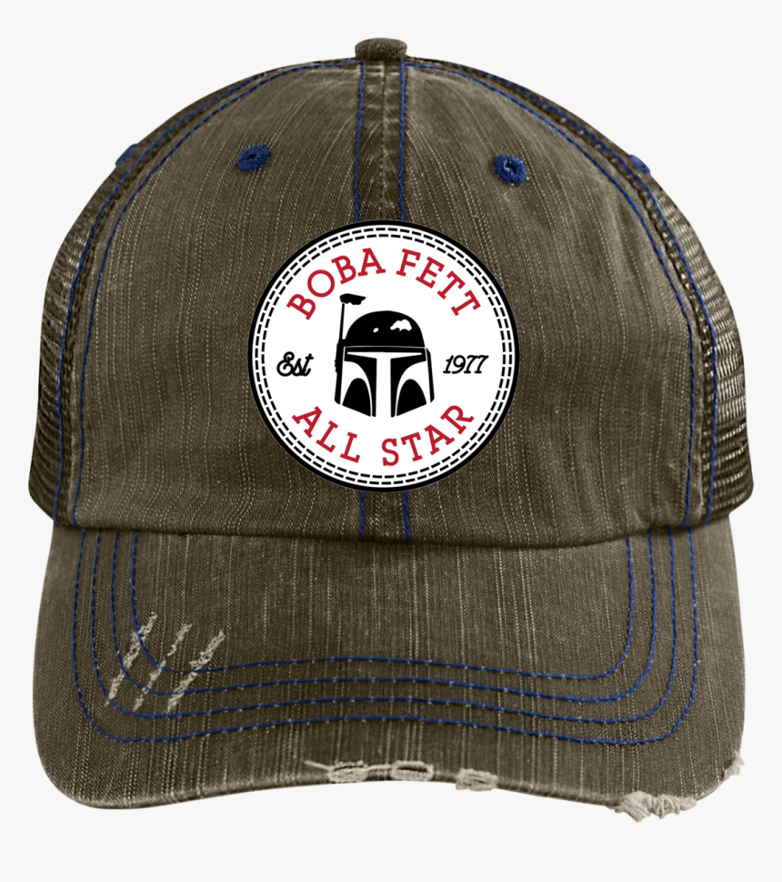 Boba Fett Star Wars All Star Converse Logo 6990 Distressed - Hat, HD Png Download