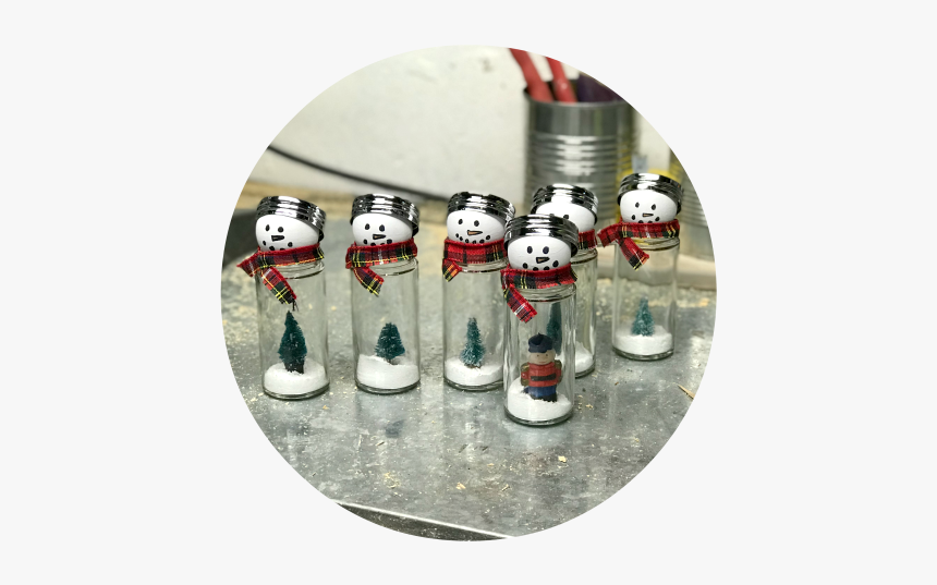 Diy Snow Globe Style Thrift Store Snowmen - Nutcracker, HD Png Download