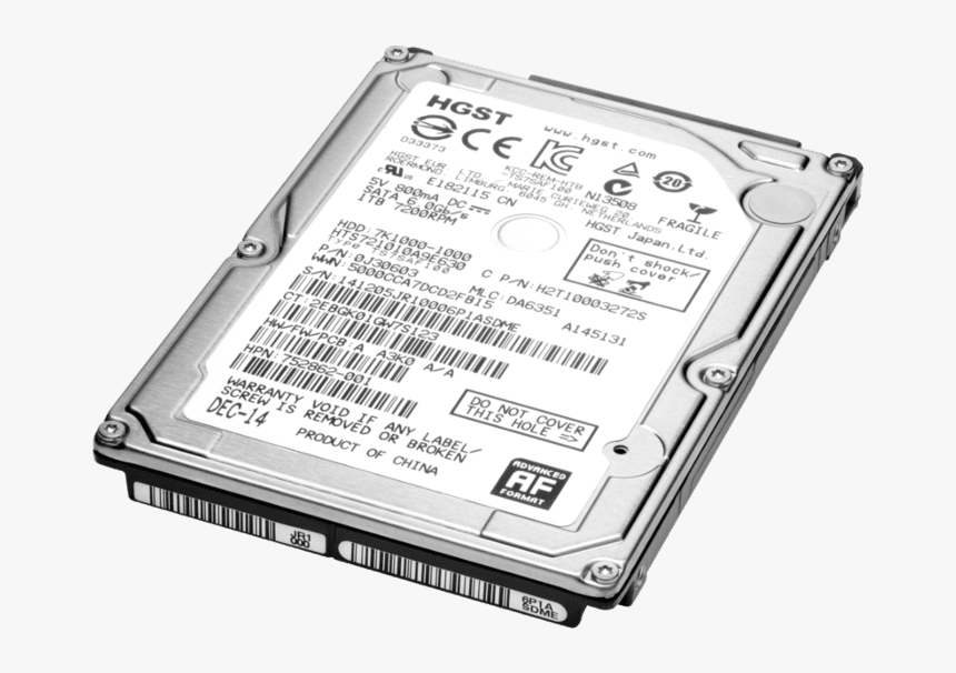 Hard Disk Pc Hp, HD Png Download