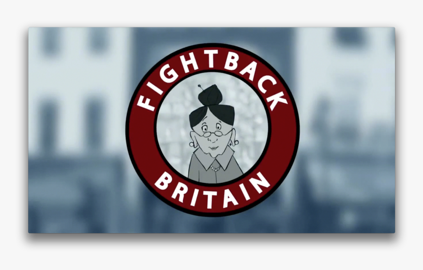 Fightback Britain Tv Series Titles Animation - Label, HD Png Download