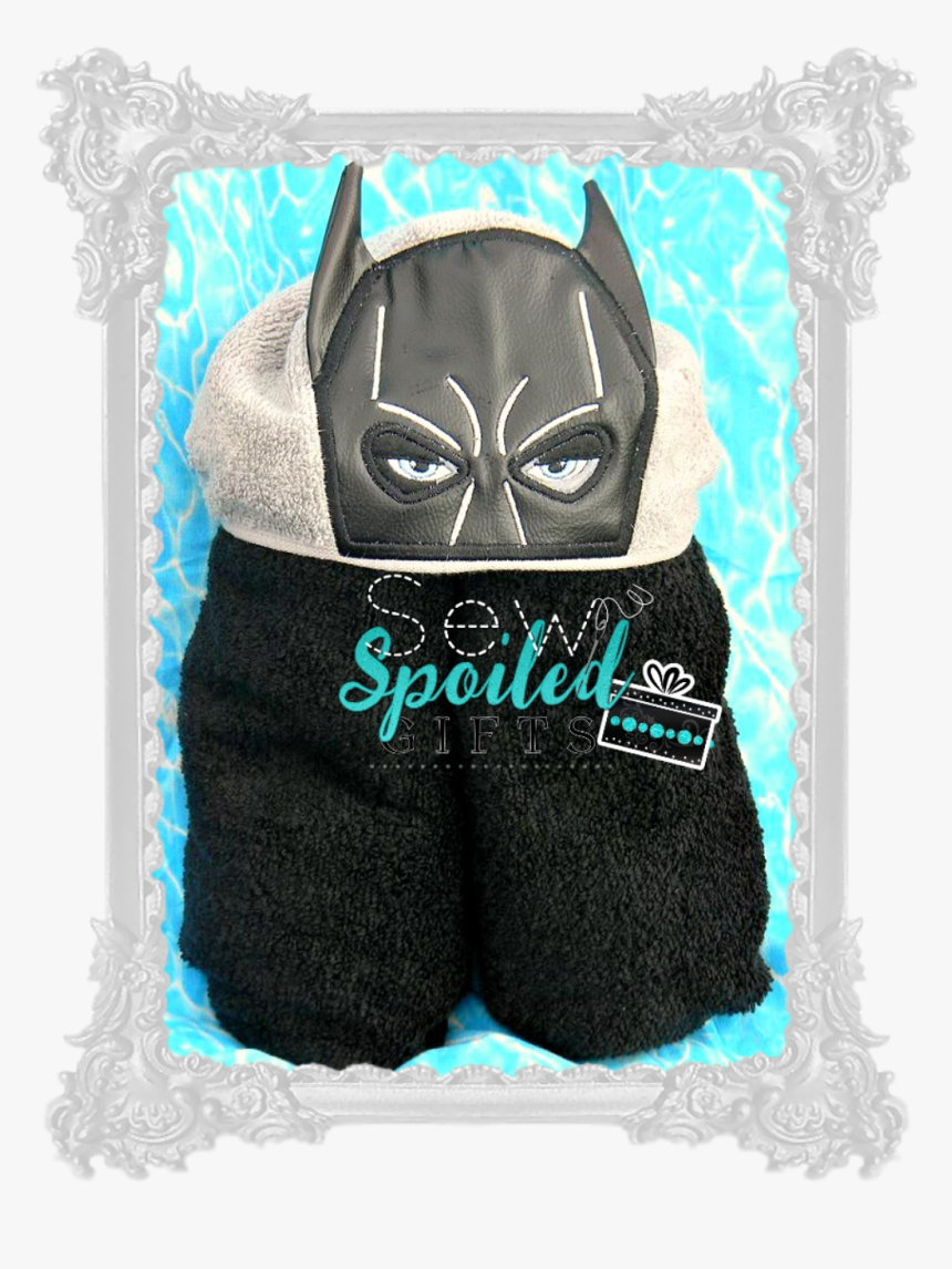 Bat Hero Hooded Towel - Face Mask, HD Png Download