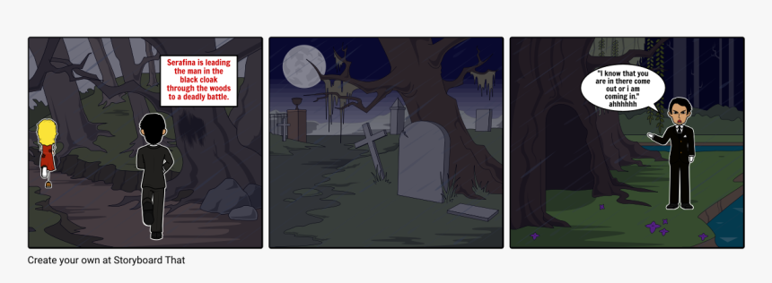 Serafina The Man In The Black Cloak, HD Png Download