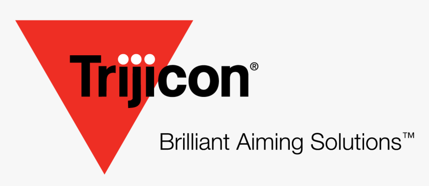 Trijicon Blk Wtagtransparent - Trijicon Logo, HD Png Download