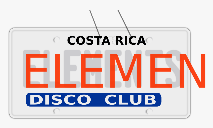 Placa De Carro Elements - Parallel, HD Png Download