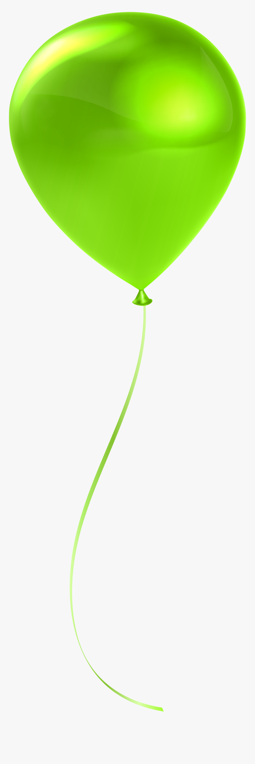 Lime Clipart Transparent - Lime Green Balloon Transparent, HD Png Download