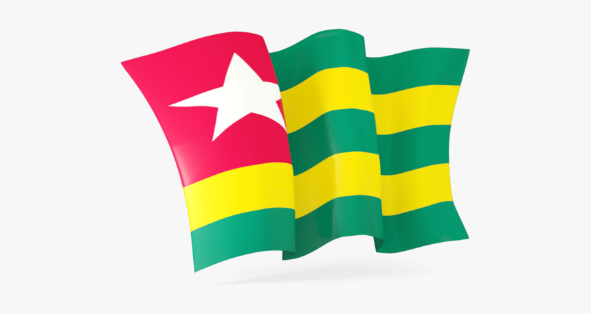 Download Togo Flag Png Picture - Burundi Waving Flag Gif, Transparent Png