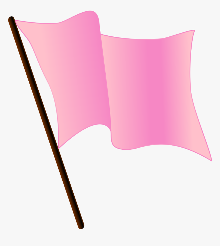 Pink Flag, HD Png Download