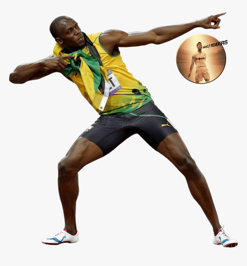 Usain Bolt Png, Transparent Png