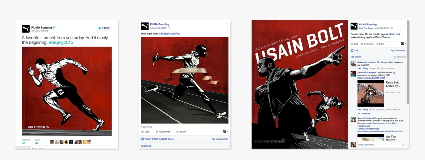 Transparent Usain Bolt Png - Poster, Png Download