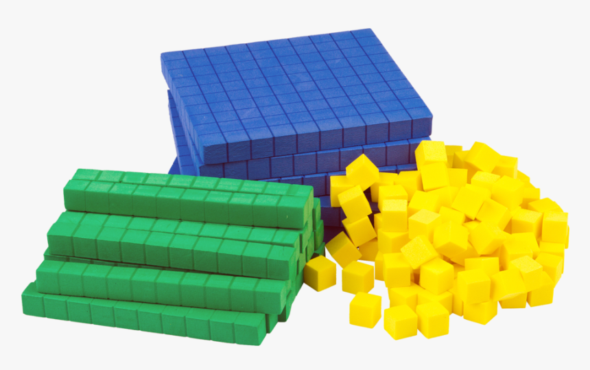 Base Ten Blocks Transparent, HD Png Download
