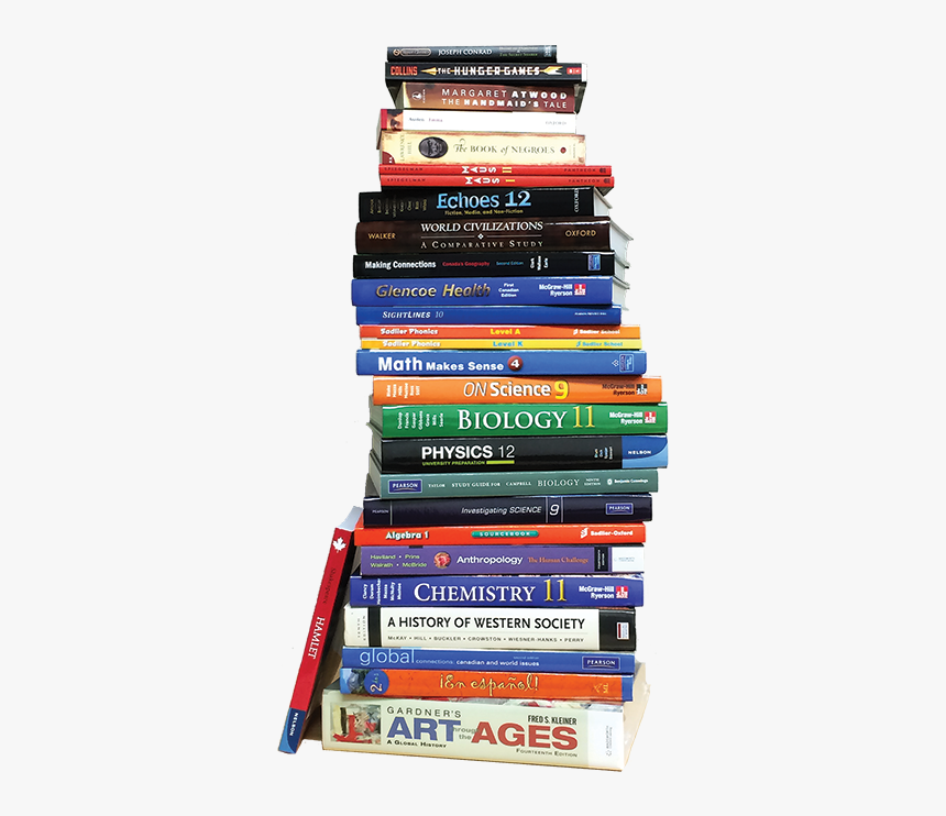 Stack Of Math Books, HD Png Download , Transparent Png Image PNGitem