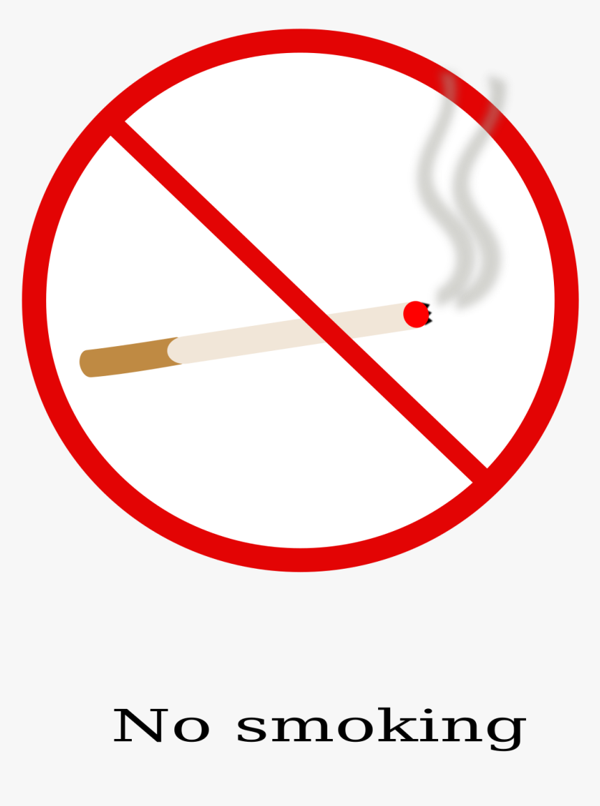 No Smoking Clip Arts - Circle, HD Png Download