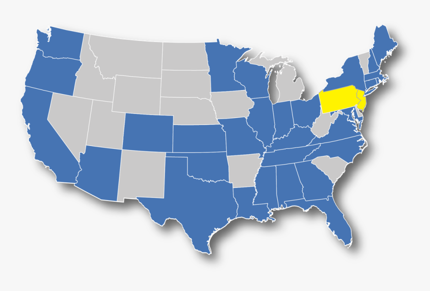 States With Red Flag Laws, HD Png Download